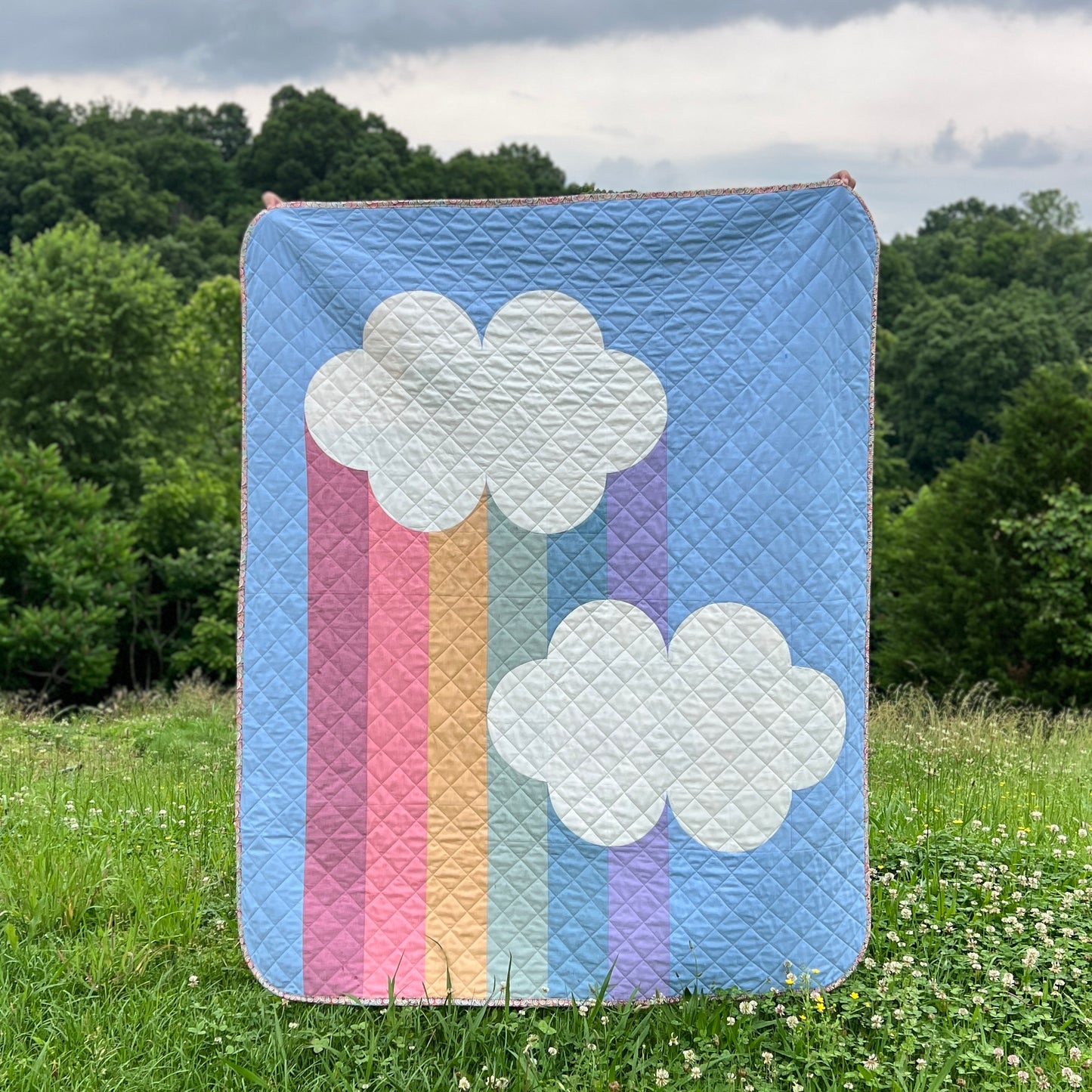 Look Up: Rainbow Quilt Pattern